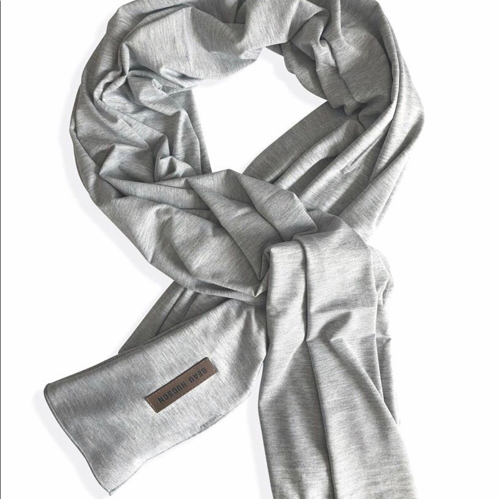 Beau Hadson Grey Marle Jersey Scarf kids